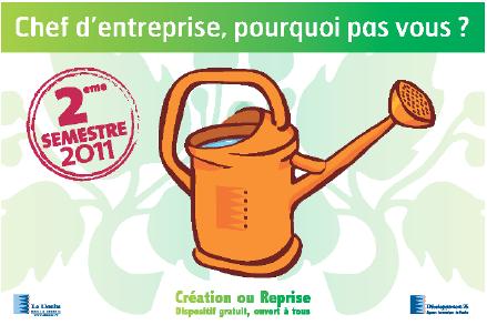 Création et reprise d’entreprise, des rencontres interactives.