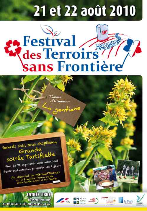Festival des Terroirs sans Frontière les 21 et 22 août 2010