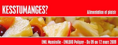Une semaine culturelle sur l’alimentation dans les ENILS du 9 au 12 mars 2009