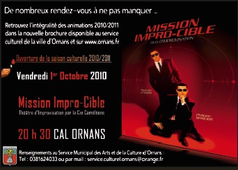 Théâtre d’improvisation le 1er octobre 2010