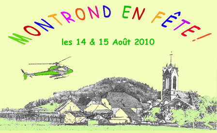 Montrond en fête le 14 et 15 août 2010
