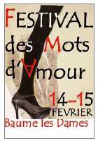 Festival des mots d’amour les 14 et 15 février 2009