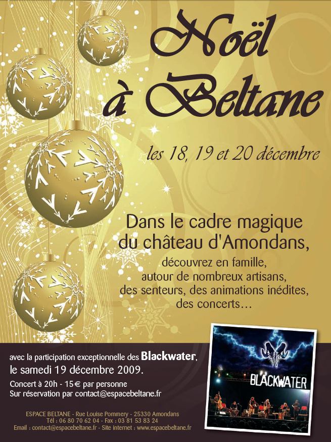 Noël à Beltane, les 18, 19, 20 décembre 2009
