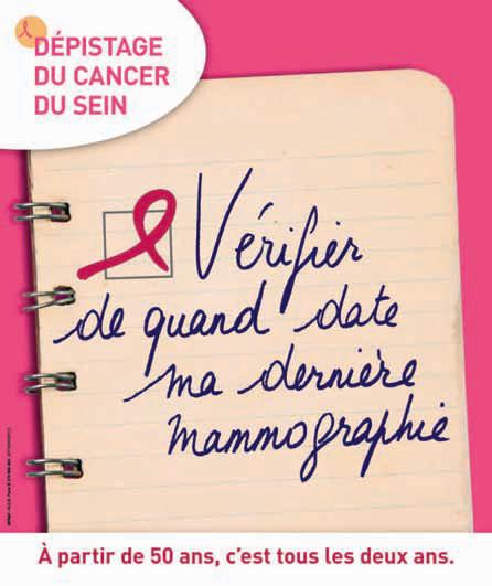 Poursuivre la mobilisation contre le cancer du sein : «Octobre rose»
