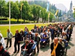 Le 63e pèlerinage Montfortain à Lourdes du 10 au 16 avril  2011