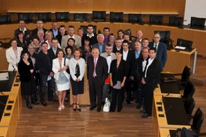 Remise des prêts d’honneur départementaux, septembre 2010