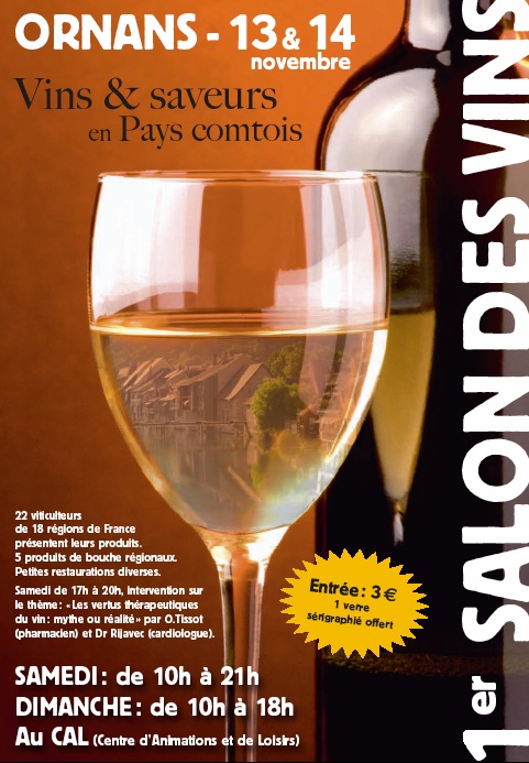 3e Salon des Vins et Saveurs en Pays Comtois