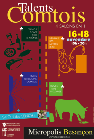 La Franche-Comté expose ses Talents les 18 et 19 novembre 2007