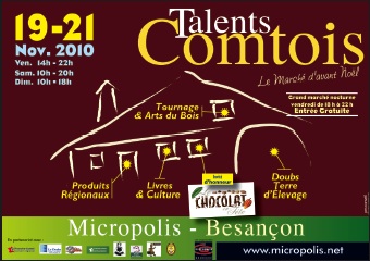 Les Talents Comtois du 19 au 21 novembre 2010