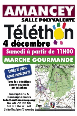 Le Téléthon 2010, les 3 et 4 décembre